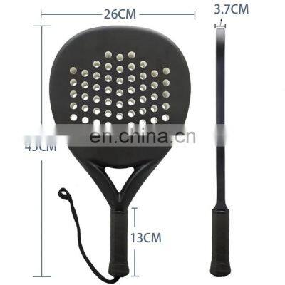 Factory Price Diamond Shape 6.1 Carbon Fiber Padel Rackets Tennis Racket