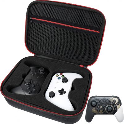 Controller Carrying Travel Case, Protective Hard Case For 2 Controllers