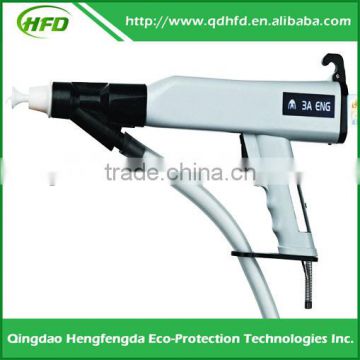 Manual electrostatic powder coating gun of powder coating machine