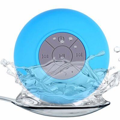 Outdoor Mini Portable Waterproof Shower Speakers Support TF Card FM Radio Wireless Blue Tooth Floating Speaker