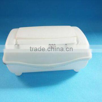 Plastic box for baby wipes,plastic packing box, white, PP