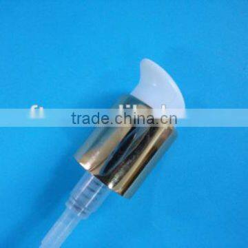 Skin care white plastic cream treatment pump,cosmetic liquid foundation/BB cream pump