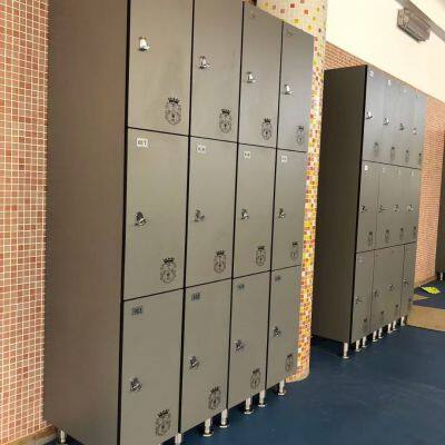 Custom Durable Gym Library School Lockers Waterproof Hpl Storage Cabinet Locker