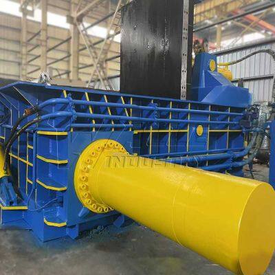 Hydraulic Plastic Compress Baler Textile Briquetting Equipment Horizontal Waster Paper Baling Machine Press