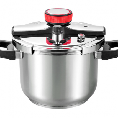 304 Stainless Steel Pressure Cooker, Household Explosion-proof Pressure Cooker, Large Capacity Induction Cooker, （Wechat:13510231336）