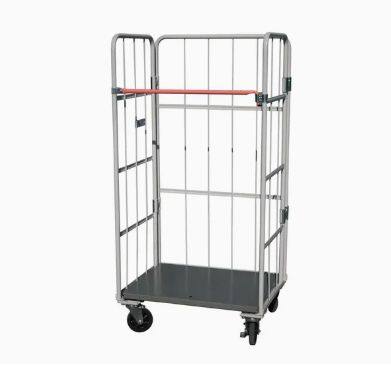 Logistics Industrial Laundry Folding Warehouse Container Cage Roll Containers Trolley