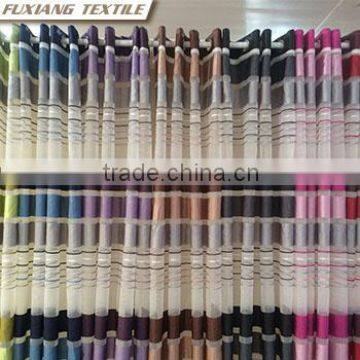 Polyester Yarn-dyed Jacquard Stripe 8 Eyelets Door Blue Panels photo-4