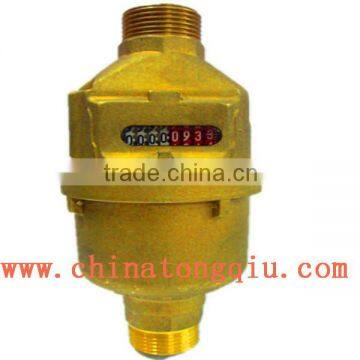 Volumetric Rotary Piston Brass Body Class C Water Meter LXH-20A