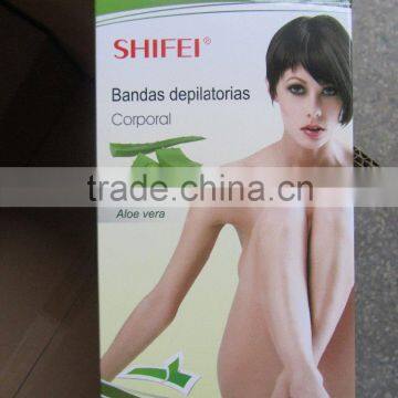 Shifei Spanish hair removal ready to use Body wax strips