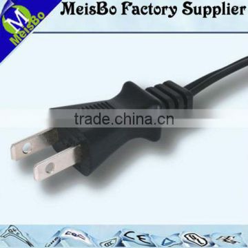 7A 125V 2PINS Japan ac adapter plug types