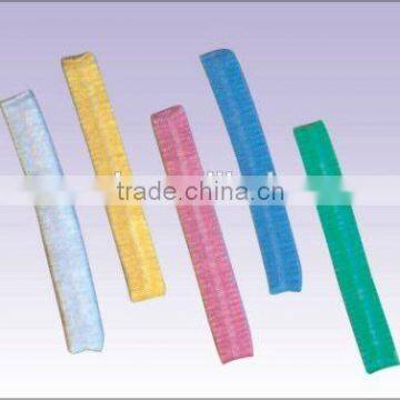 colorful PP disposable mob caps nonwoven clip caps 18" 19" 21" 24" 28" single elastic latex free