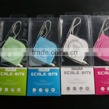 The Hottest Product Scale BMI Multi-function 2 in 1 Usb Cable for Iphone and Android Phone photo-4