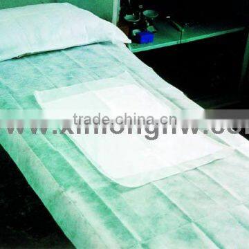 Nonwoven fabric for medical disposable mask, nonwoven gown, bedding sheet