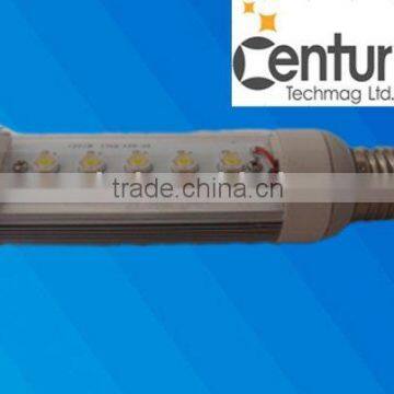 G24 E27 5W led bulb light horizontal