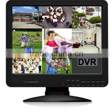 15 inch LCD 4CH intergration hd sdi dvr Screen Standalone DVR HD image dvr