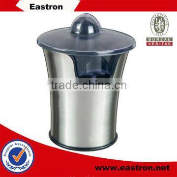 citrus juicer with stainless steel housing