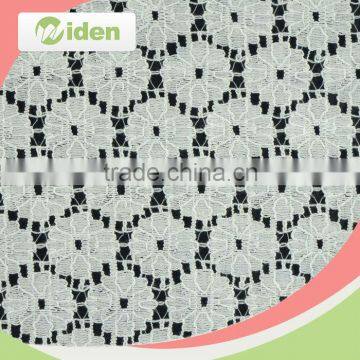 2016 New Items White Color Net Lace Organic Lace Fabric Supplier's Choice