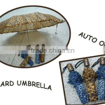 Auto 3 fold umbrella