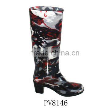 high heel rain boots 2012