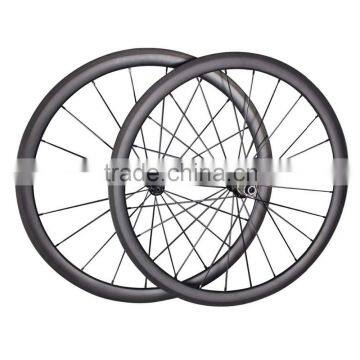 Carbon clincher road bike wheelset 38mm China bike wheels 38C