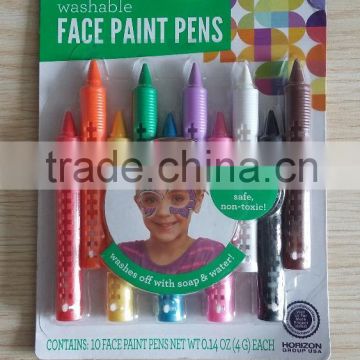 10COLORS FACE PAINT PENS