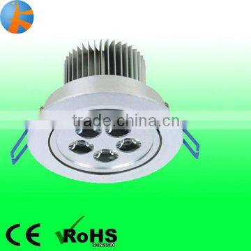 indoor IP65 celling light, recessed lamp 5W