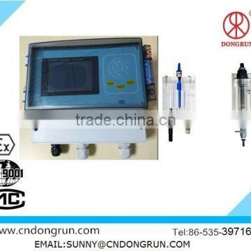 online chlorine analyzer/ has automatic temperature compensation function