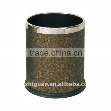 High Quality Metal Garbage Dustbin (A-088B)