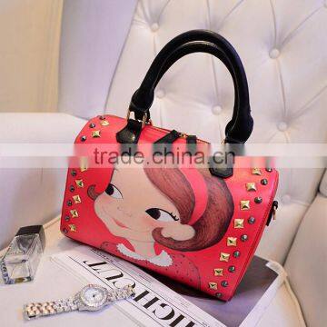 2015 new design ladies colors mini shoulder handbag for stock