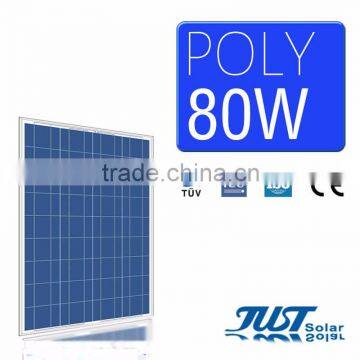 solar panel wholesale 80w polycrystalline solar panels for home