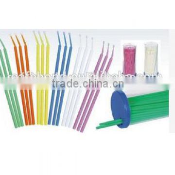 Micro Applicator Brush Plastic Disposable Dental Micro Brush/Dental Brush Factory