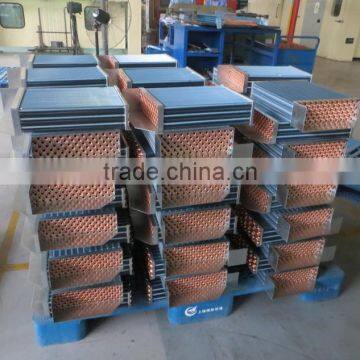 Refrigerator freezer evaporator coil, freezer condenser coil