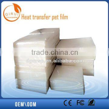 Matt PET Transfer Film for T-shirt and lable