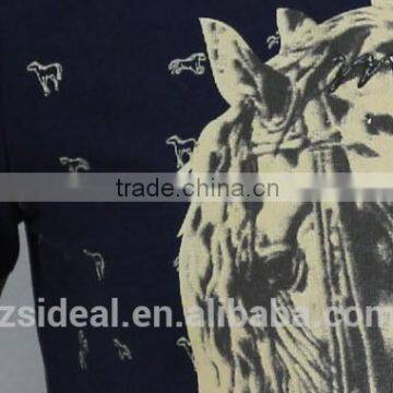 Fashion Design 100% Cotton V-neck Man Polo T-shirt, OEM Factory in ZhongShan GuangDong photo-6