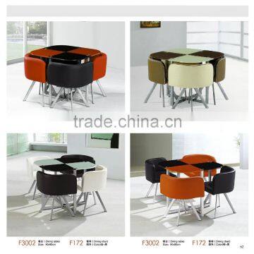 for 4 People Extendable Glass Dining Table Factory Sell Directly YY31 photo-2