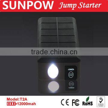 SUNPOW multi-function jump starter mini jump starter car battery