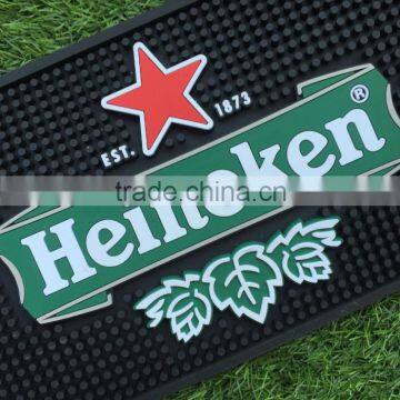 customized anti slip bar counter mat
