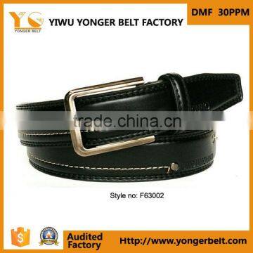 Black Skinny Wholesale Yiwu Brown Customized Leather Belt Men photo-5