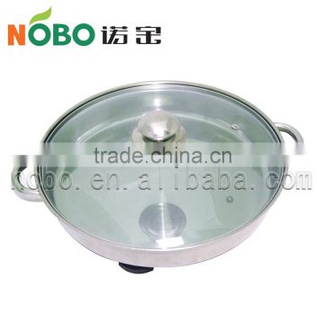 Round chafing dish /glass lid chafing dish/ Round tray with legs