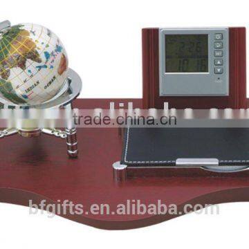 Wooden desk set&Digital calendar/Clock:BF06157-