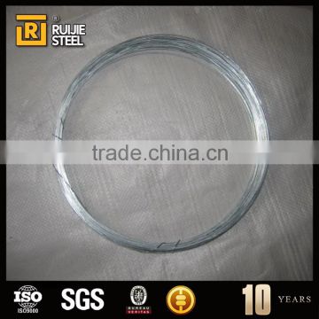 oval galvanized steel wire/galvanized wire