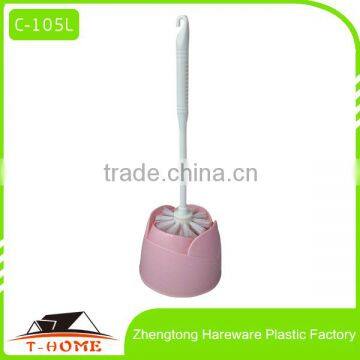 Bathroom Plastic Toilet Brush with Holder