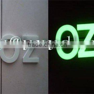 luminescet house numbers/glow in dark numbers/photoluminescent numbers