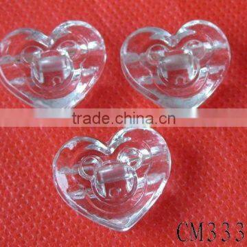 acrylic heart beadCM3339