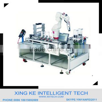 XK-GRS1 INDUSTRIAL ROBOT AND INTELLIGENT VISION SYSTEM APPLICATION TRAINING PLATFORM