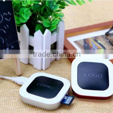 Factory Price USB Hub 2 High Speed Card Reader photo-2