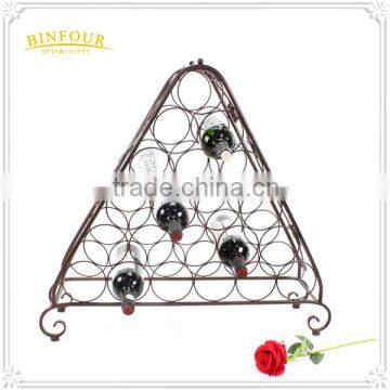 Hot Sale Household Portable Metal Wine Glass Display Wine Rack Cabinets photo-3