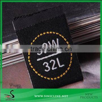 Sinicline Design Apparel Center Fold Woven Label with Danmask Material