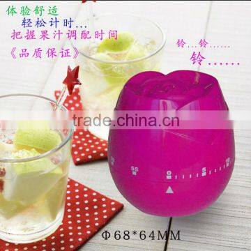 Vegetable timer,Roses mechanical timer,Fruit countdown timer