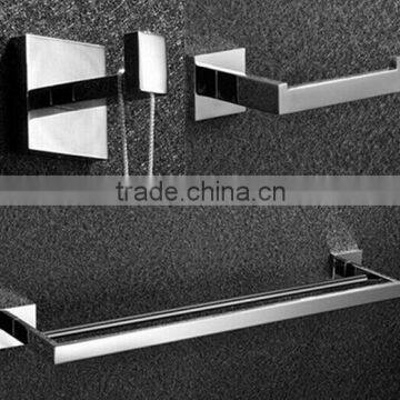 Modern simple style metal Bathroom Accessories Set,paper towel holder,robe hook,double Towel Bar,bathroom hardware sets